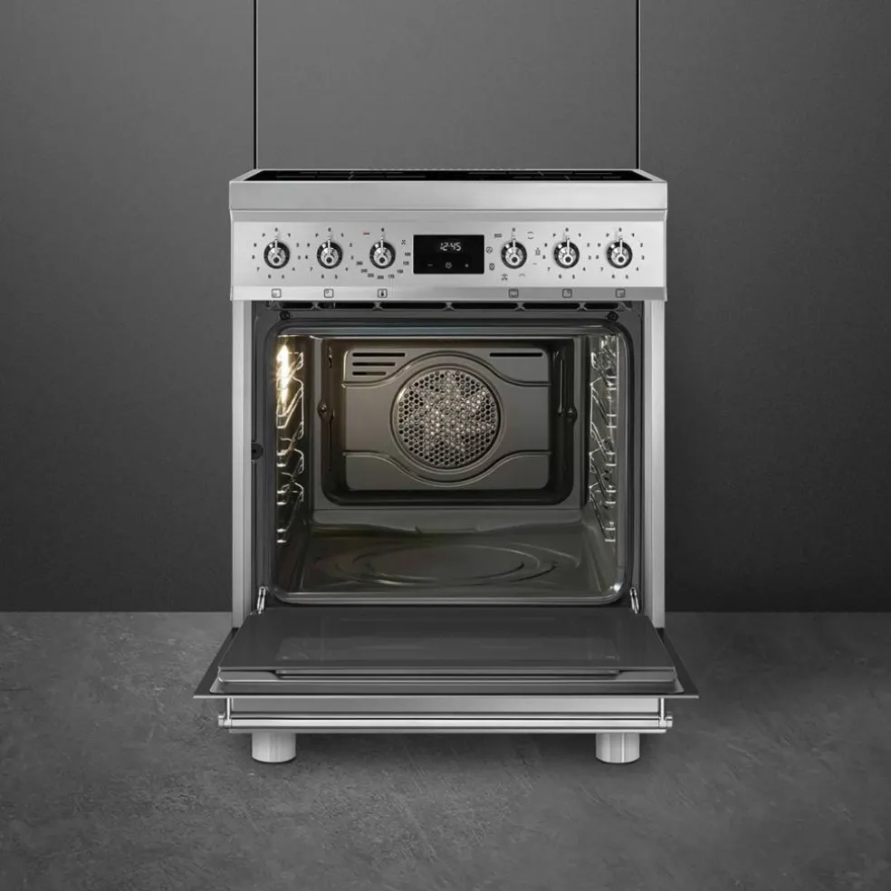 C6IMXM2 Induksjonskomfyr Classic 60 cm, rustfritt stål