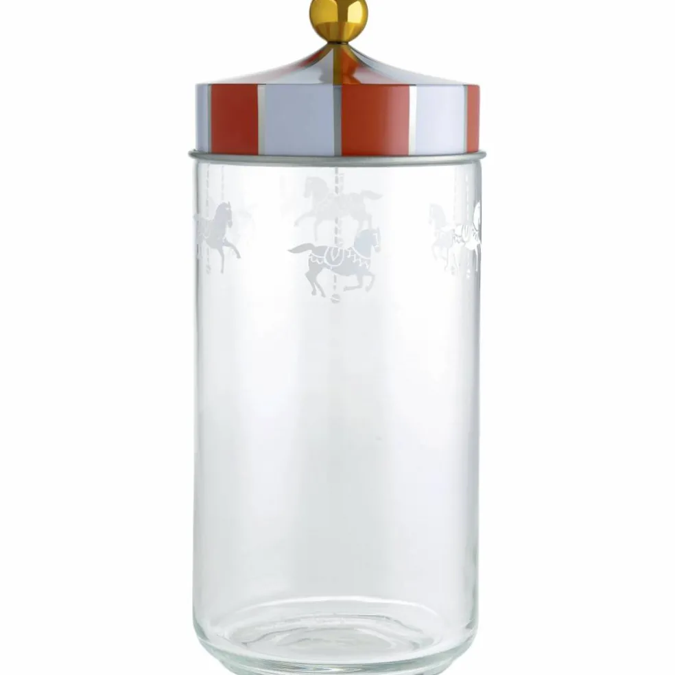 Circus Glasskrukke med Hermetisk Lokk 100 cl