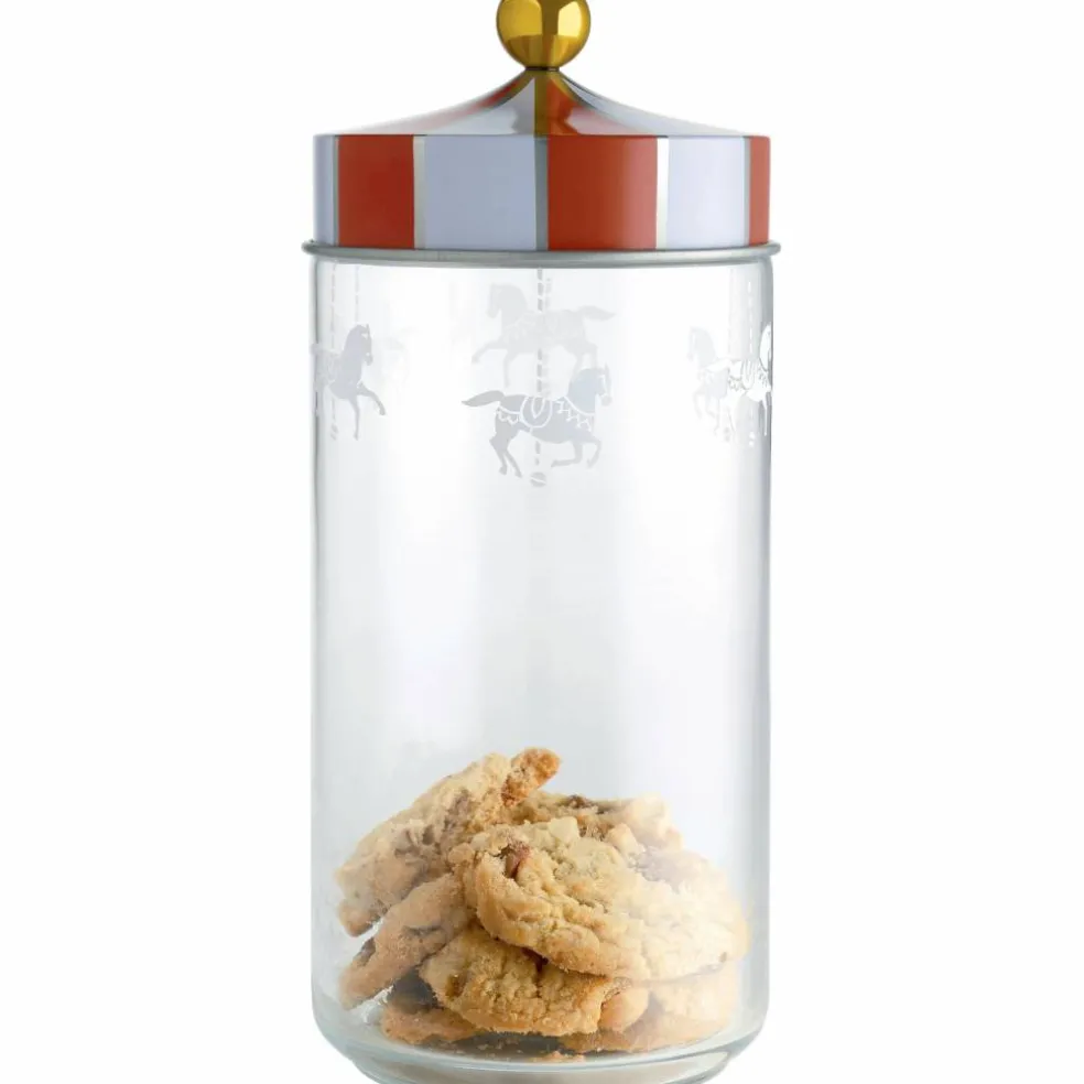 Circus Glasskrukke med Hermetisk Lokk 100 cl