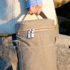 City høy kjølebag, beige