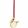 Classic Christmas 2026 Harpe julepynt, gull