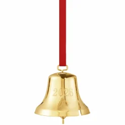Classic Christmas 2026 juleklokke, gull