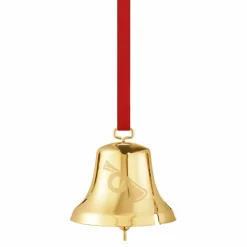 Classic Christmas 2026 juleklokke, gull