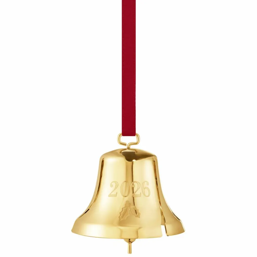 Classic Christmas 2026 juleklokke, palladium