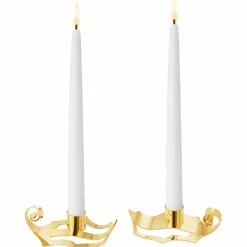 Classic Christmas 2026 lysestaker 2 stk, gull