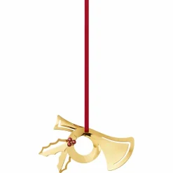 Classic Christmas 2026 posthorn julepynt, palladium