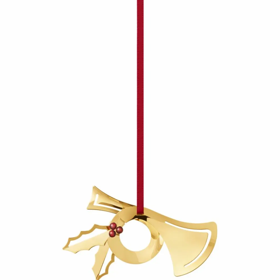 Classic Christmas 2026 posthorn julepynt, palladium