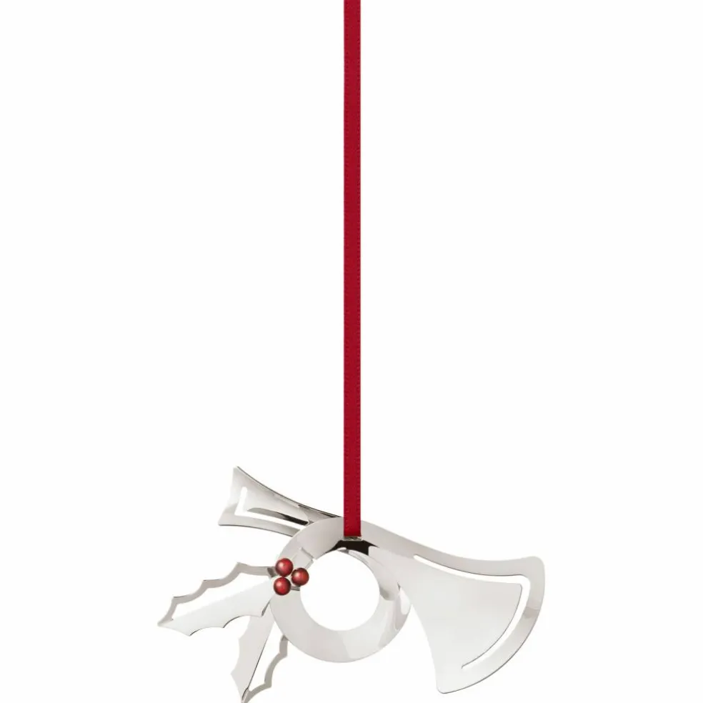 Classic Christmas 2026 posthorn julepynt, gull