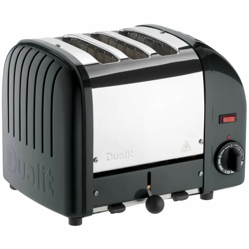 Classic Combi 2+1 skiver brødrister, rustfritt stål