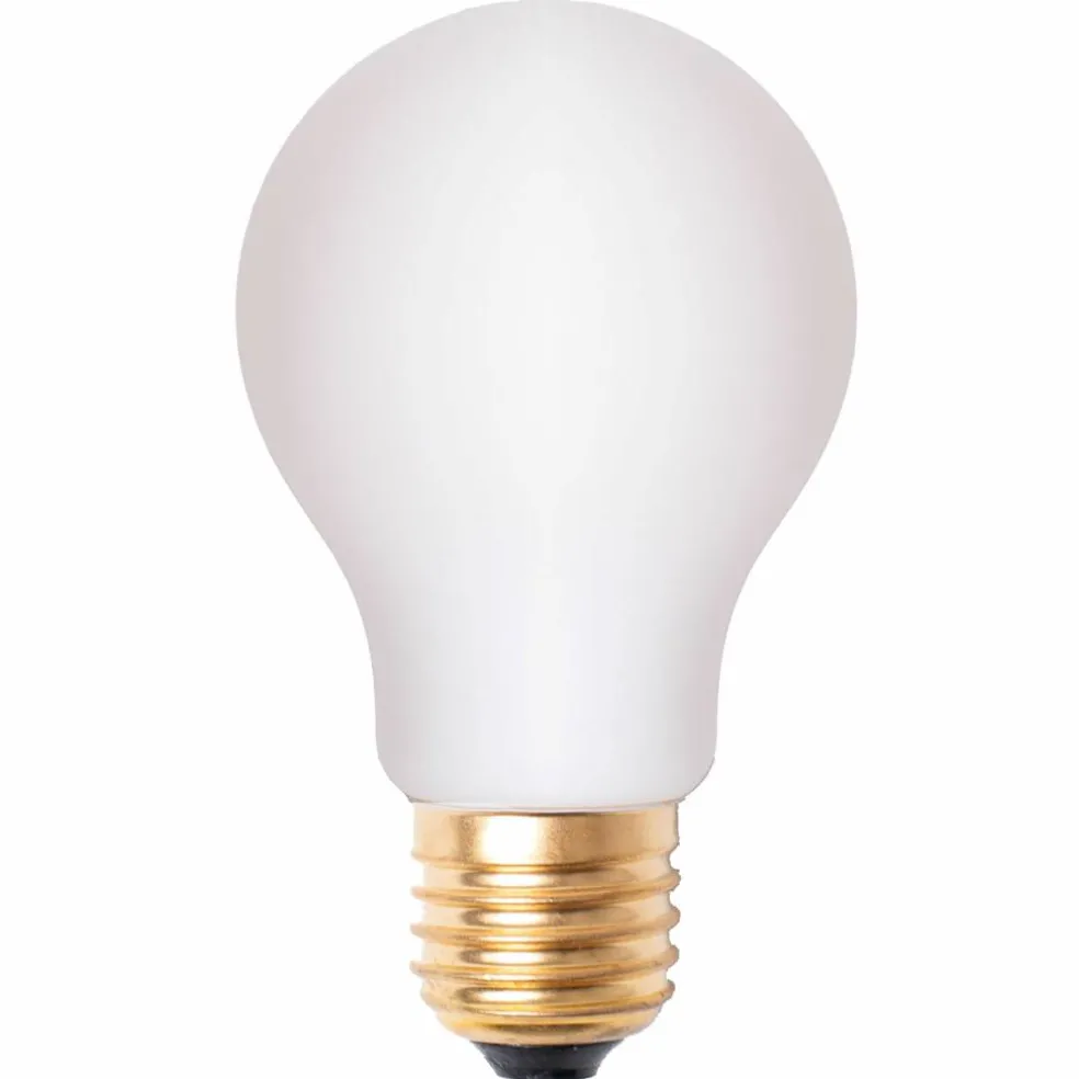 Classic E27 dimbar lyspære 4,8 W 6 cm, matt glass