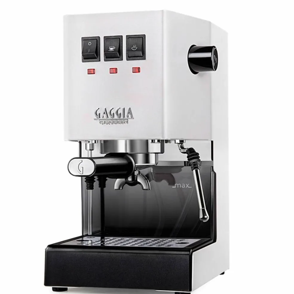 Classic E24 espressomaskin, hvit