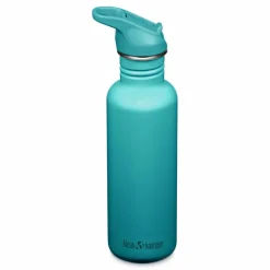 Classic flaske 800 ml, white cap gray