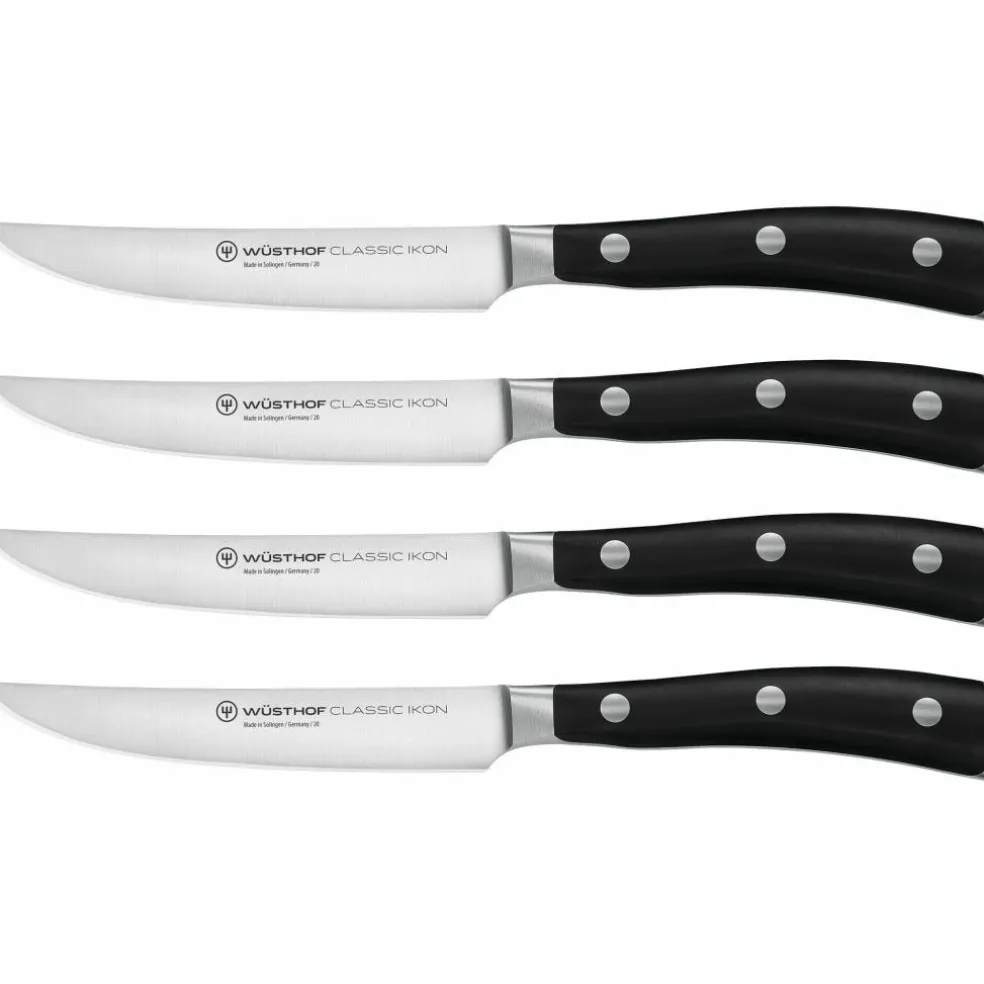 Classic Ikon Grillknivsett Svart
