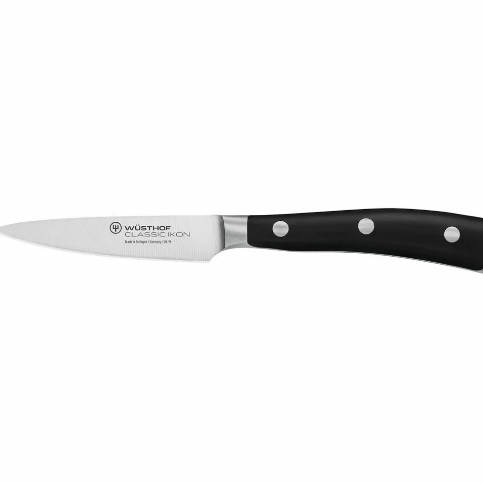 Classic Ikon Skrellekniv Svart 9 cm