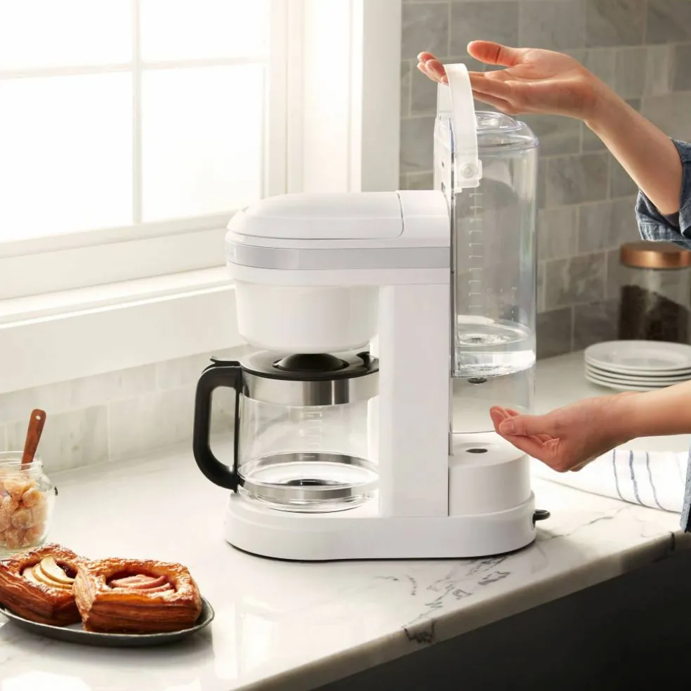 Classic 5KCM1208EWH Kaffemaskin, Hvit