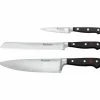 Classic Knivsett 3 deler, Kokkekniv + Brødkniv + Skrellekniv