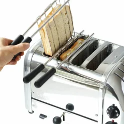 Classic mørkegrønn brødrister + toastrist