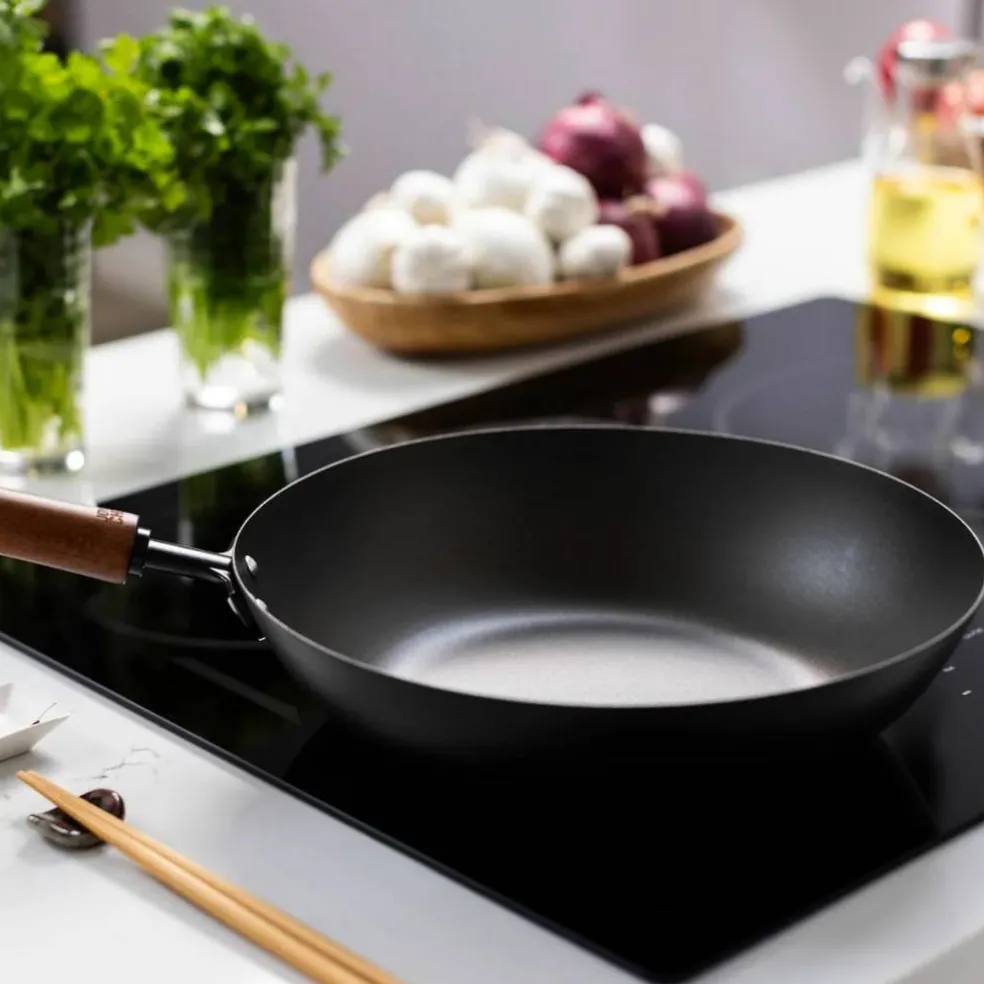 Classic Stir Fry-panne 30 cm, karbonstål