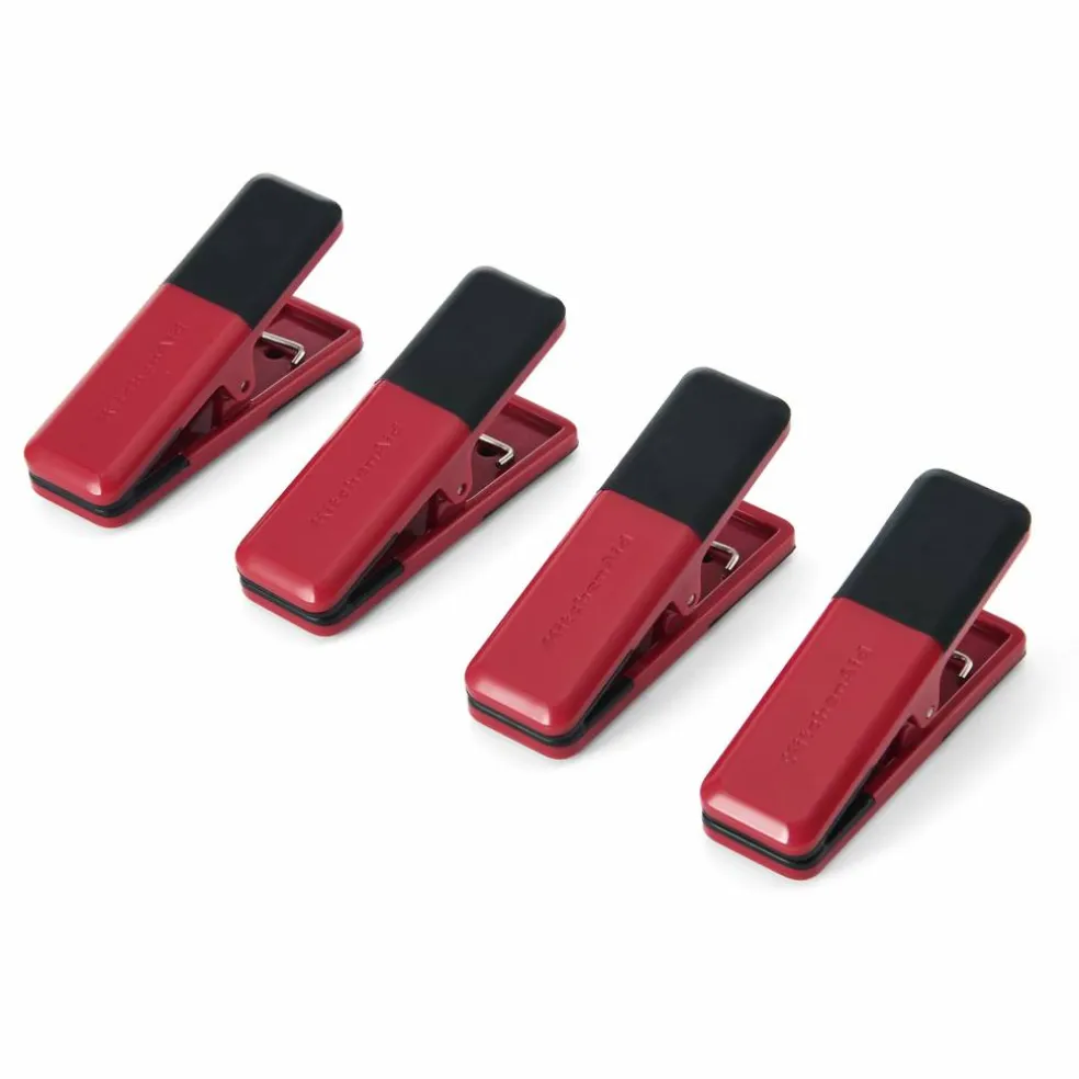 Clips poseklemmer 4-pakning, empire red