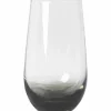 55 cl. Smoke munnblåst drikkeglass