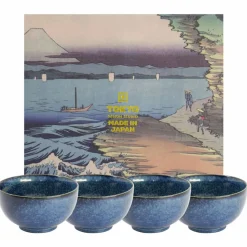 Cobalt Blue skålsett, 4 st