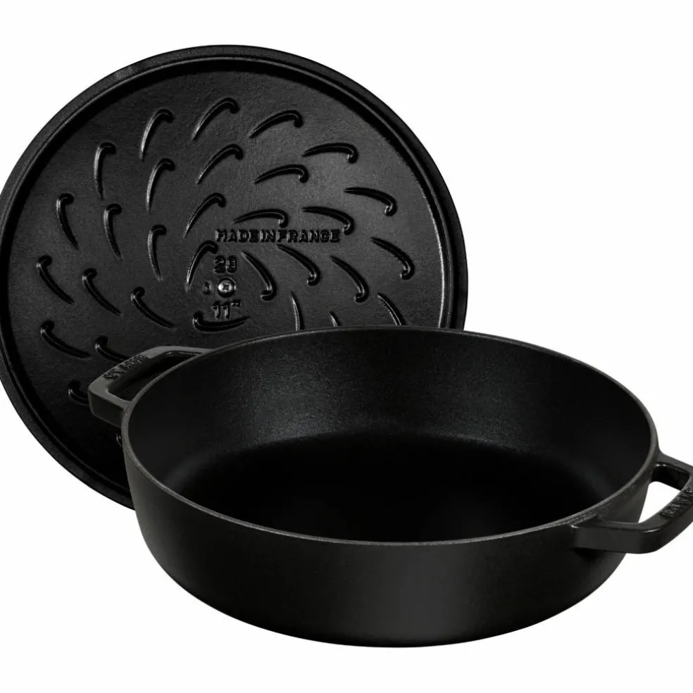Cocotte Chistera Sautépanne Grå 24 cm 2,4 l