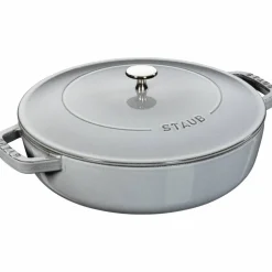 Cocotte Chistera Sautépanne Grå 28 cm 3,7 l