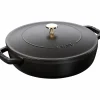 Cocotte Chistera Sautépanne Sort 24 cm 2,4 l