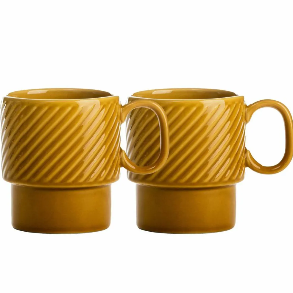 Coffee & More kaffekrus 2-pack, grønn
