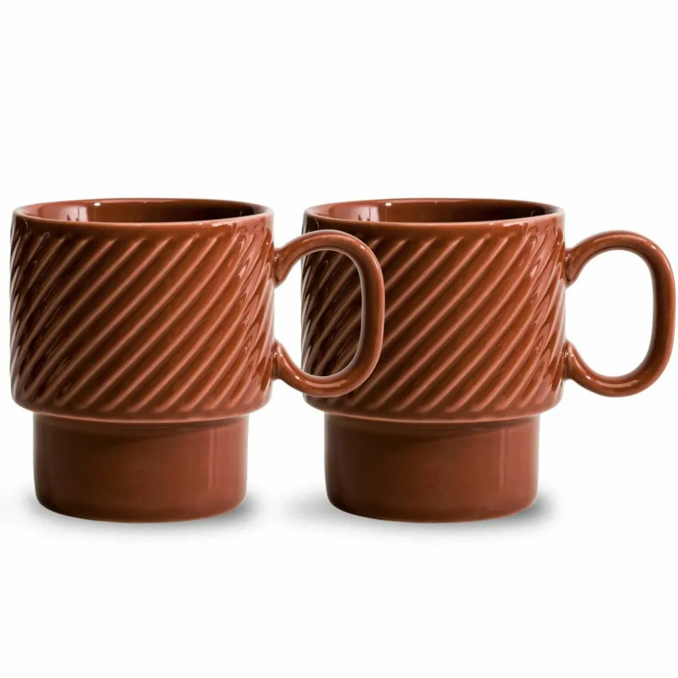 Coffee & More kaffekrus 2-pack, grønn
