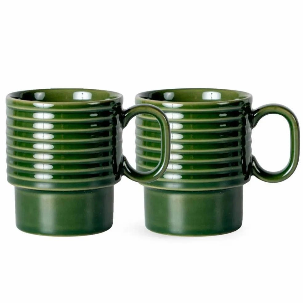 Coffee & More kaffekrus 2-pack, gul
