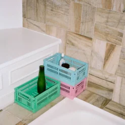 Color Crate oppbevaringsboks, liten, dusty rose