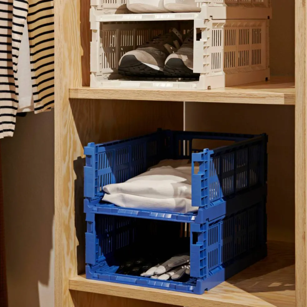 Color Crate oppbevaringsboks medium, electric blue