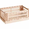 Color Crate oppbevaringsboks, liten, mørkeblå
