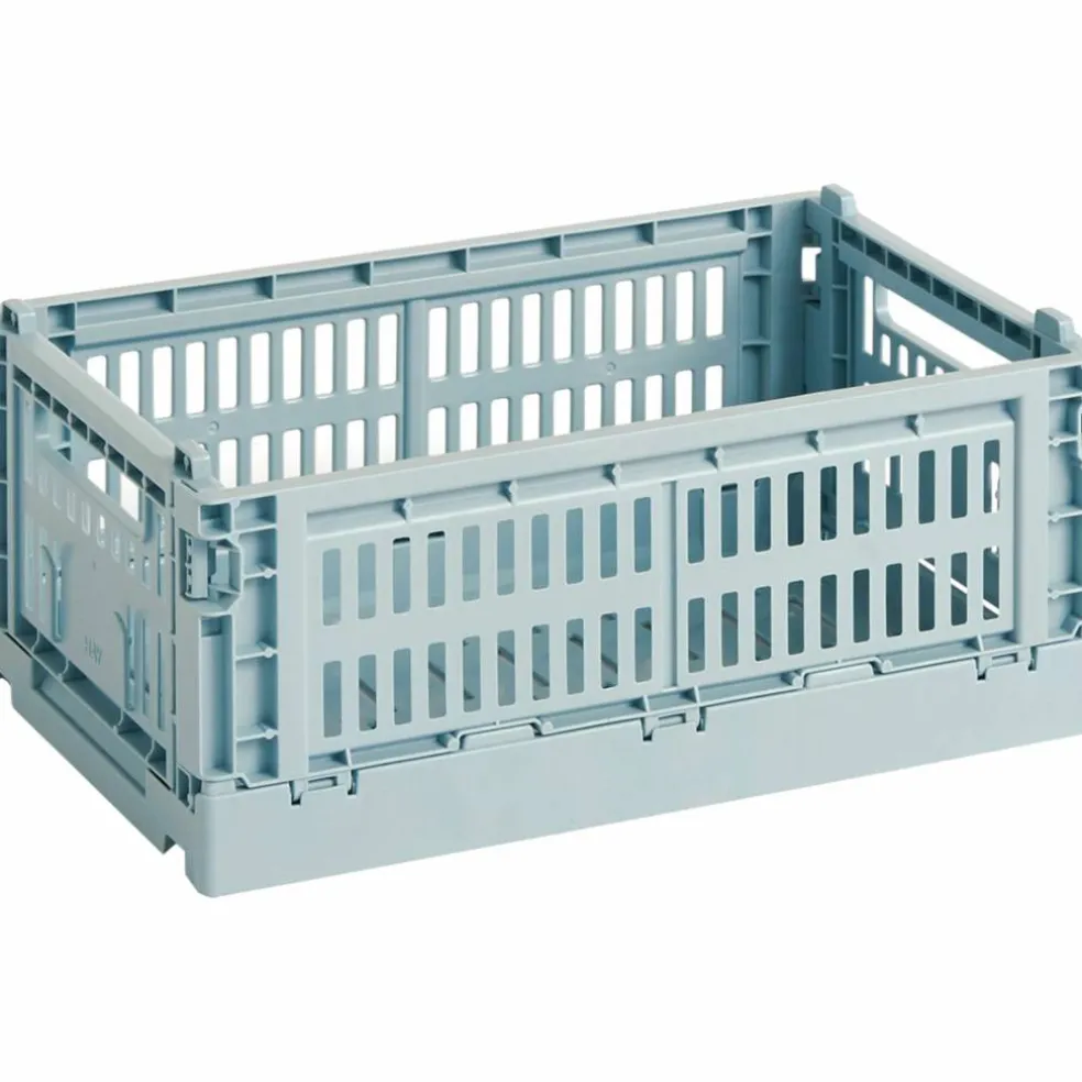 Color Crate oppbevaringsboks, liten, dusty blue