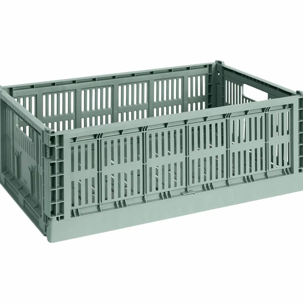 Colour Crate Large oppbevaringsboks, grey