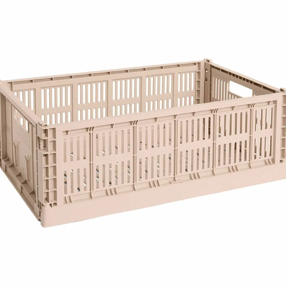 Colour Crate Large oppbevaringsboks, powder