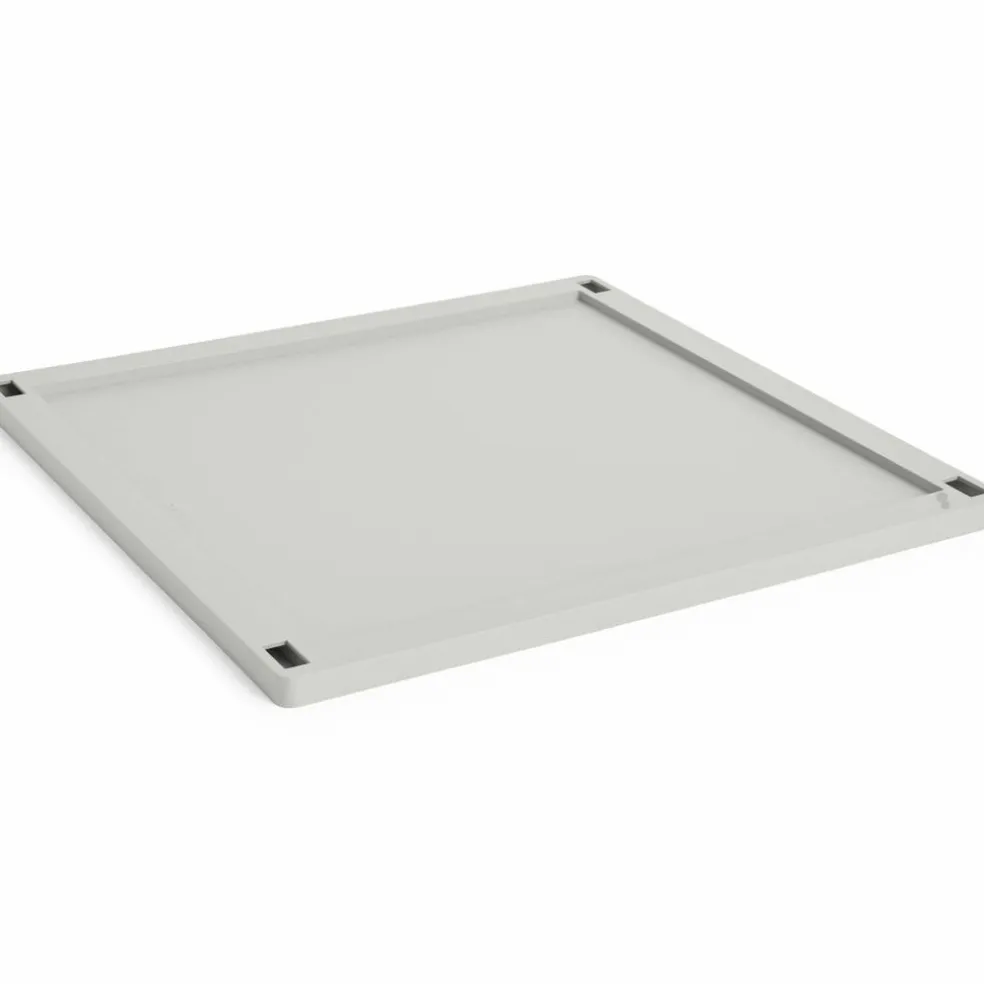 Colour Crate Large Square lokk, charcoal