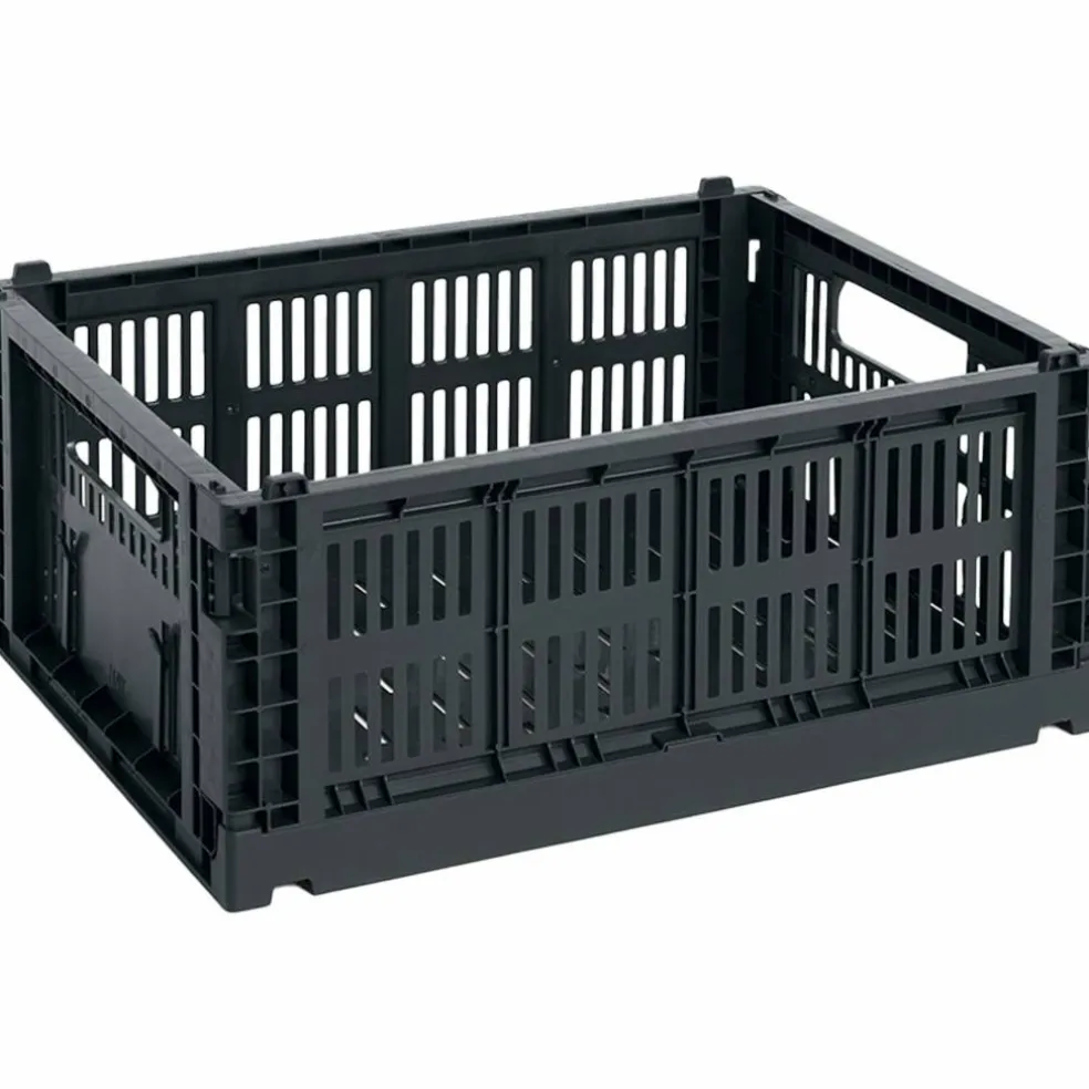 Colour Crate Medium oppbevaringsboks, warm grey