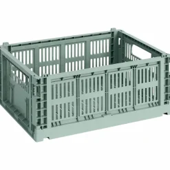 Colour Crate Medium oppbevaringsboks, warm grey