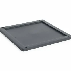 Colour Crate Medium Square Cube lokk, grey