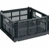 Colour Crate Medium Square oppbevaringsboks, bordeaux