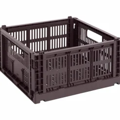 Colour Crate Medium Square oppbevaringsboks, bordeaux