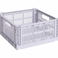 Colour Crate Medium Square oppbevaringsboks, charcoal
