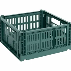 Colour Crate Medium Square oppbevaringsboks, light yellow