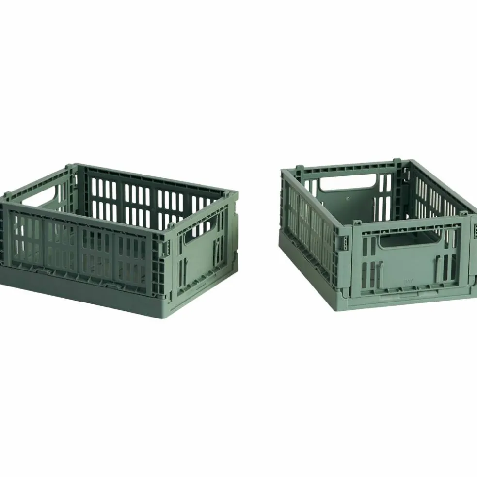 Colour Crate Mini oppbevaringsbokser 2 stk, dark blue