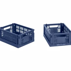 Colour Crate Mini oppbevaringsbokser 2 stk, dusty blue