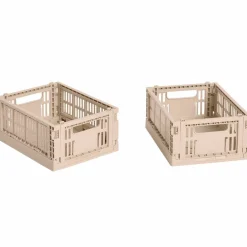 Colour Crate Mini oppbevaringsbokser 2 stk, dusty blue