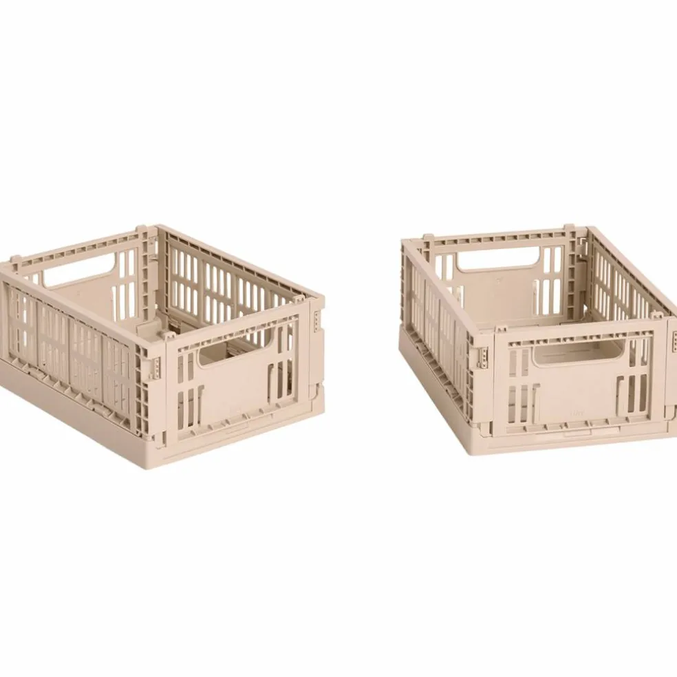 Colour Crate Mini oppbevaringsbokser 2 stk, dusty blue