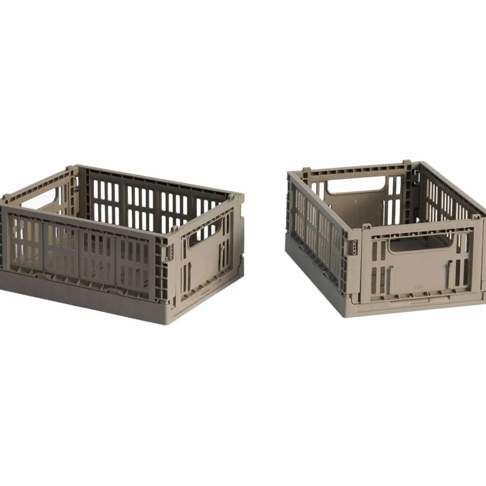 Colour Crate Mini oppbevaringsbokser 2 stk, dusty blue